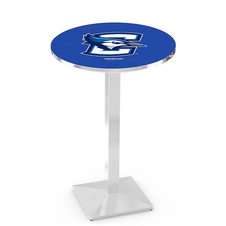 Holland Bar Stool Co 36" Chrome Creighton Pub Table L217C3628Crghtn